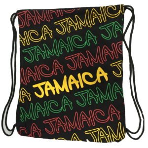 Jamaica Canvas Drawstring Backpack