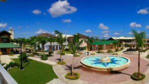 Whitter village shopping mall