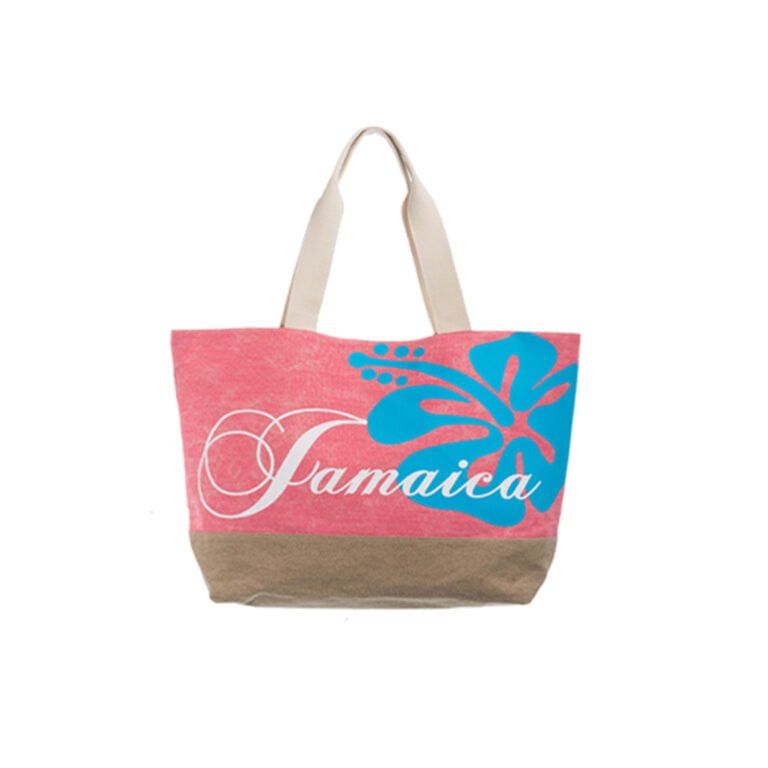 Robin Ruth Hibiscus Jamaica Beach Bag