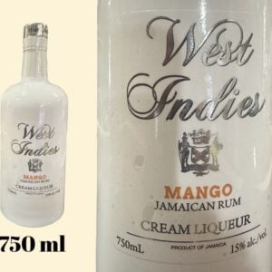 West Indies Mango Jamaican Rum Cream Liqueur 750 ml