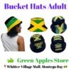 Jamaican Flag Colors Bucket Hat