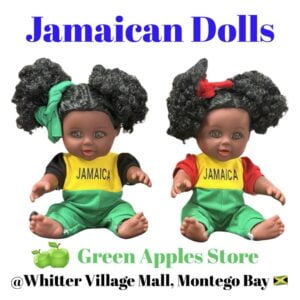 Jamaican Dolls Flag and Rasta Colors